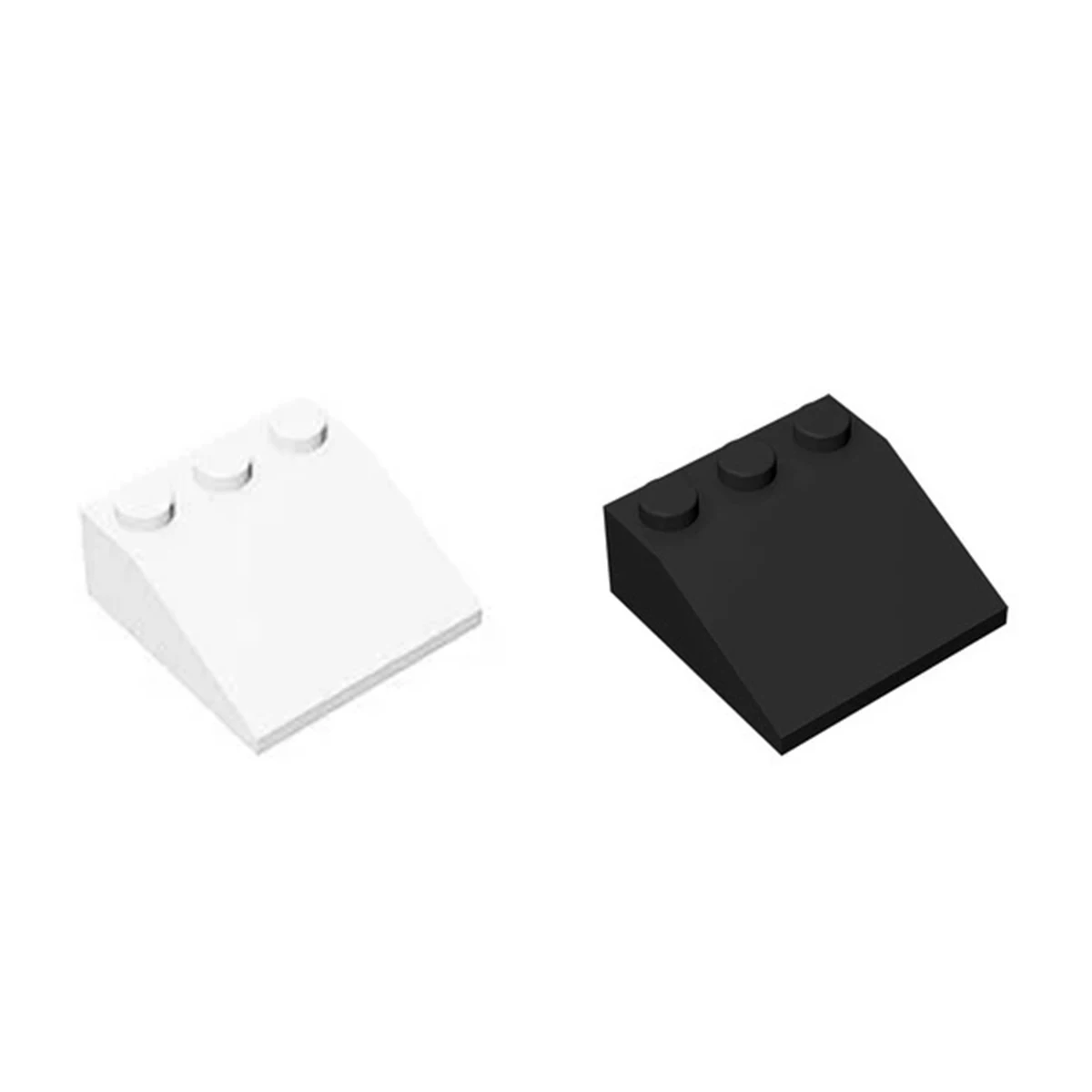 10 個 4161 スロープ 33 3x3 ビルディングブロックキットカスティーリャハウスレンガ教育アイデア DIY 組み立ておもちゃ子供の誕生日子供ギフト