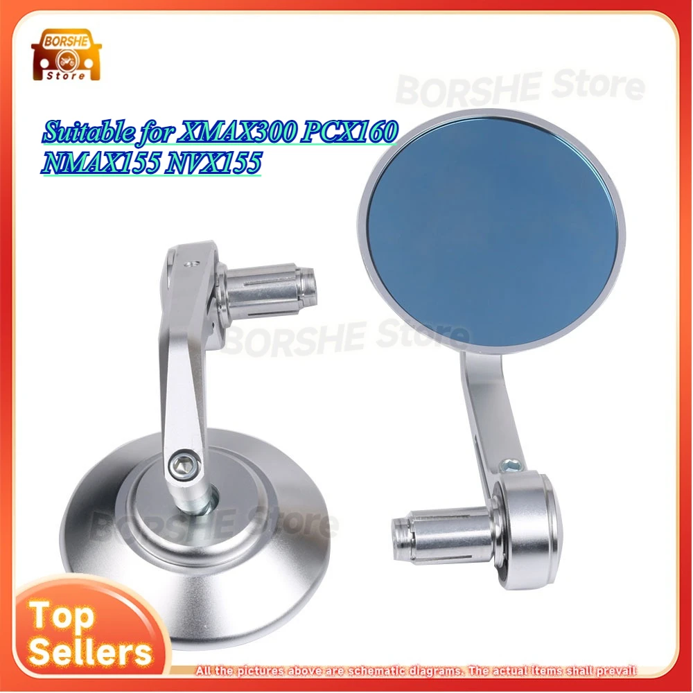 

Motorcycle Rearview Mirror Suitable for XMAX300 PCX160 NMAX155 NVX155 Handlebar Modification Side Mirror