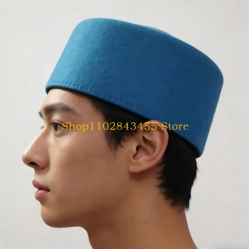 49MC Romance Wool Hat with Domed Top Design for Women Outdoor Activity Bowler Hat for Winter Commuting Special Occasion
