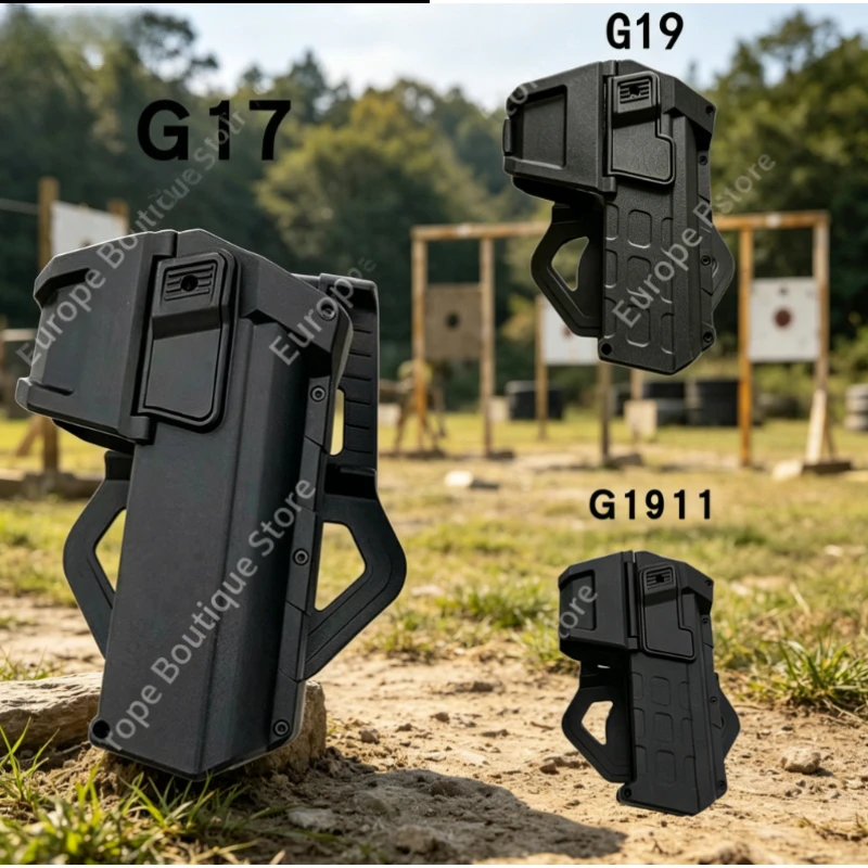 novo-coldre-tatico-de-cintura-2026-com-saque-rapido-compativel-com-lanterna-suporte-duravel-para-calibres-9mm-e-45-equipamento-essencial-para-uso-diario-ao-ar-livre
