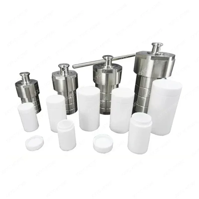 

Reactor Autoclave hidrotérmico con cámara de PTFE, hervidor de agua, 25ml.