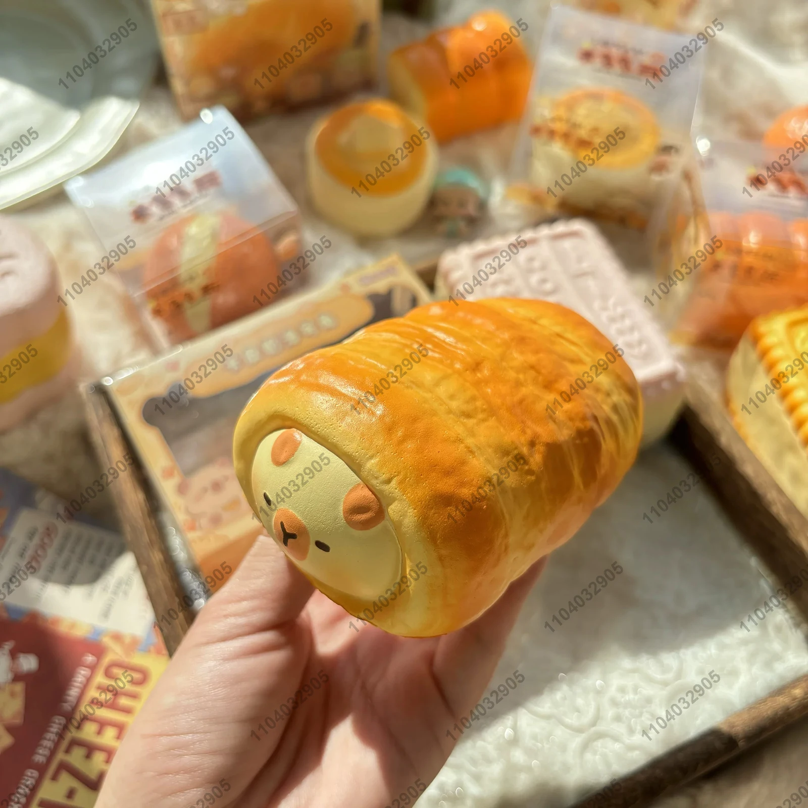 Capybara Slow Rising Squishy Toy, Capybara JxChamonix Padramatic, Slow Rebound Squeeze Toy, souligné Charleroi Eve, souligné Hand Relax Gift