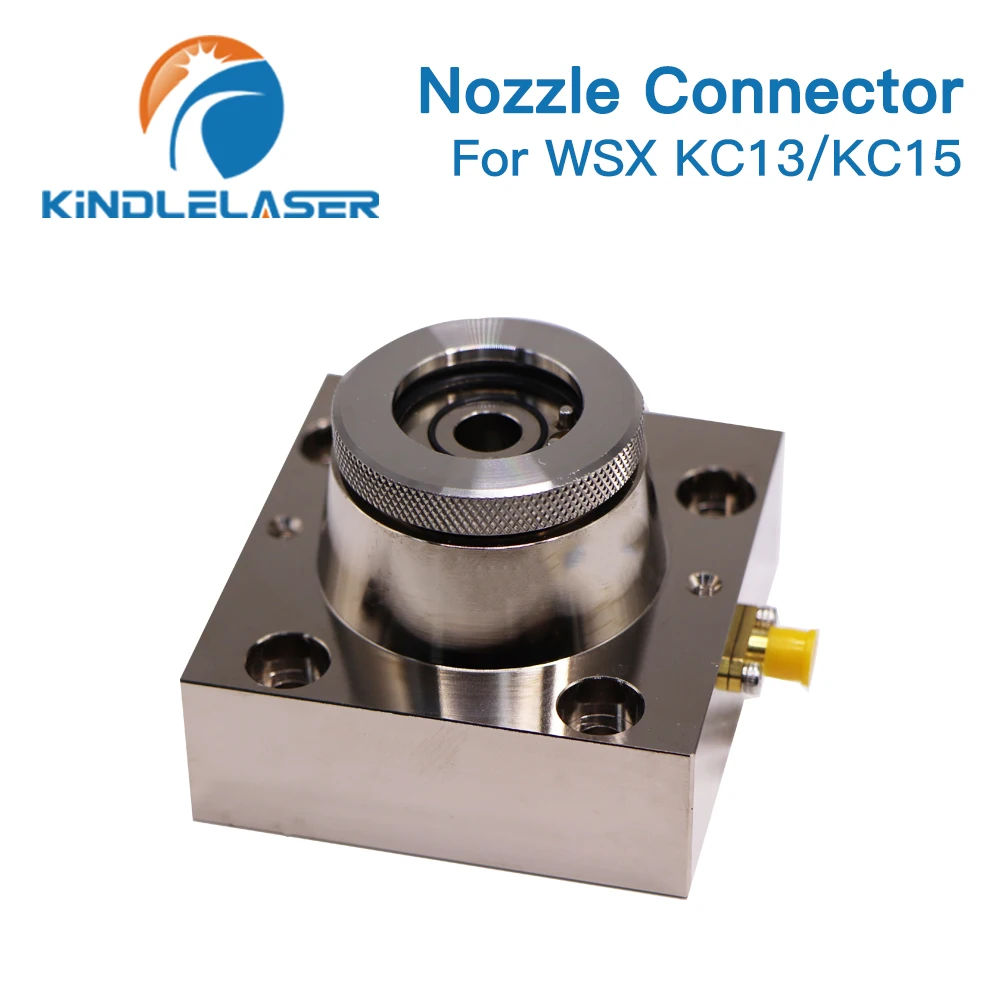 KINDLELASER 1064nm fissaggio connettore ugello per WSX KC13 KC15 testa Laser in fibra su macchina da taglio Laser in fibra