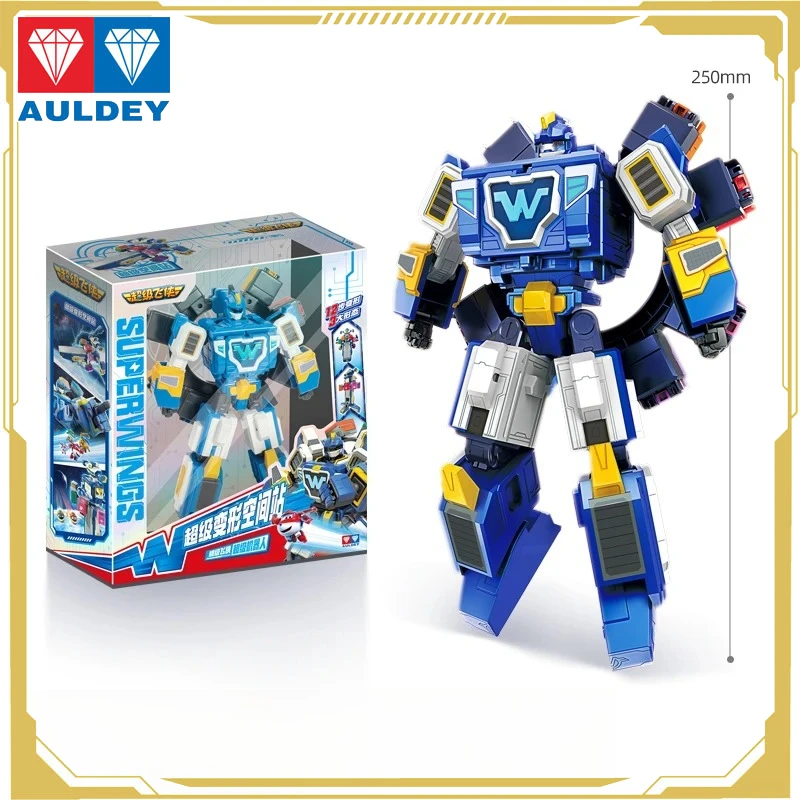 

Auldey Original Super Wings Anime Figure Space Station Robot Super Base Headquarters Action Figure Toys for Boys Girls Kids Gift