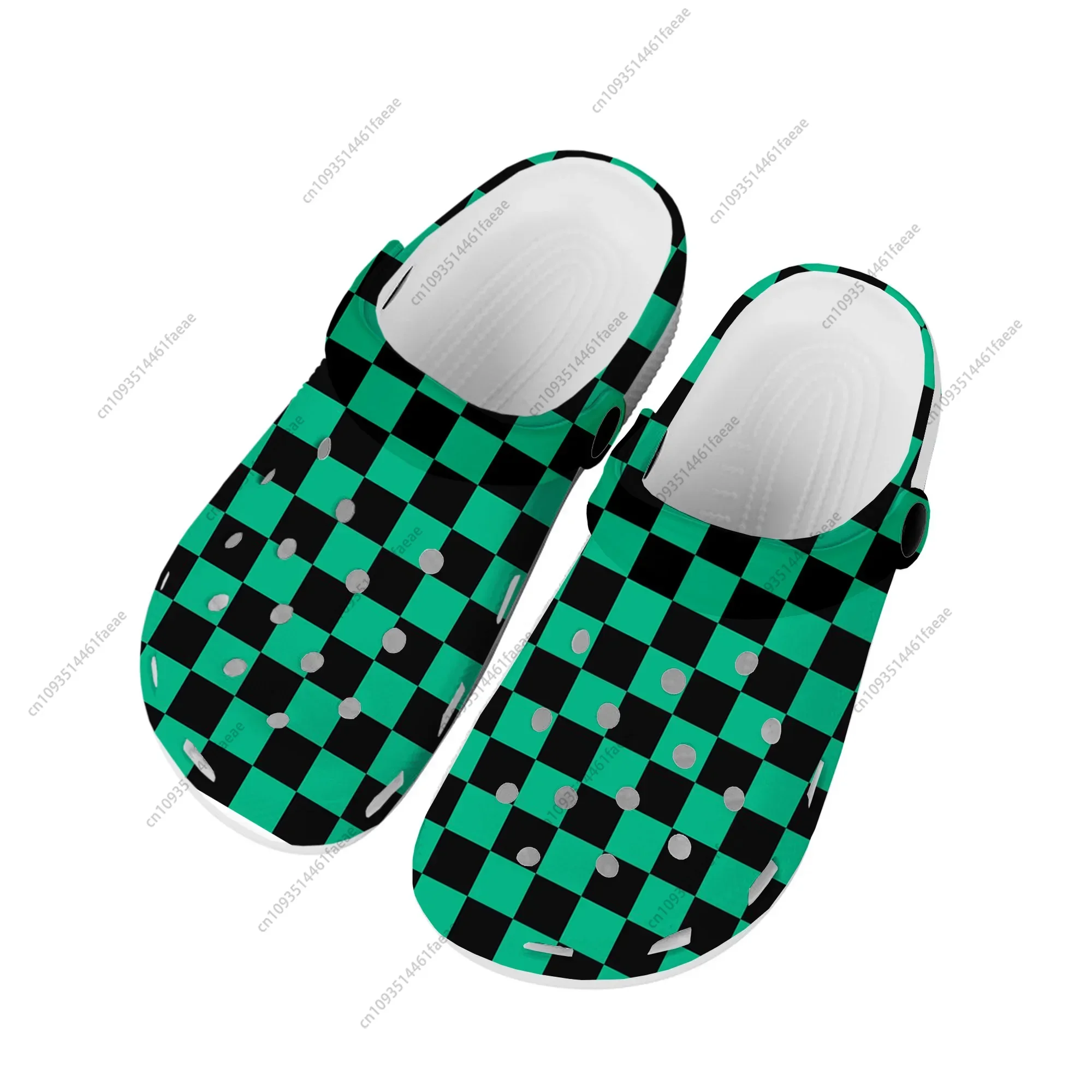 Demon Slayer Cosplay Nezuko Tanjirou Zenitsu Home Clogs Custom Water Shoes Mens Womens Teenager Garden Clog Beach Hole Slippers