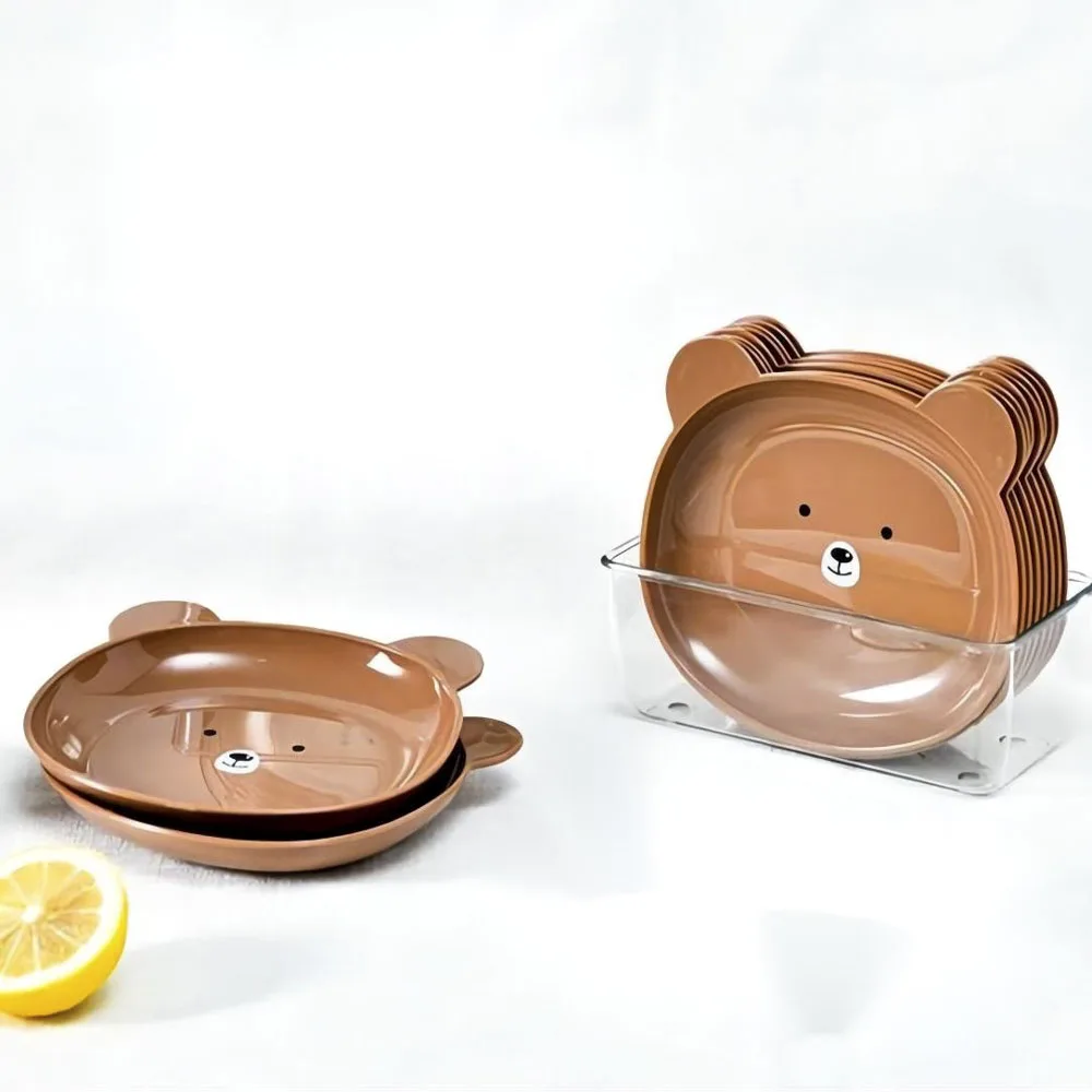 

Buychoo Bear Plate Set - Adorable and Durable Children's Dinnerware