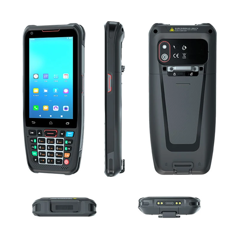 Terminale di raccolta dati palmare robusto 4G GPS Bluetooth WiFi 2D Scanner di codici a barre ristorante logistica Android PDA N40L