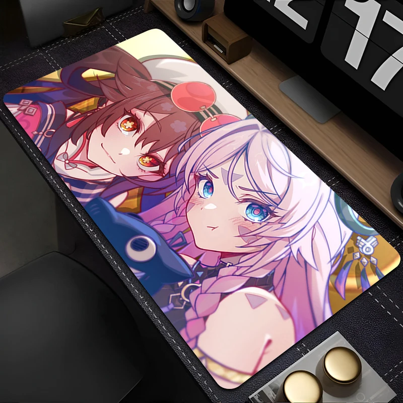 

Mousepad Laptop Office Cabinet Keyboard Pad G-genshin Impact Citlali PC Desk Mat Large HD Mouse Pad Non-slip Rubber Extended Pad