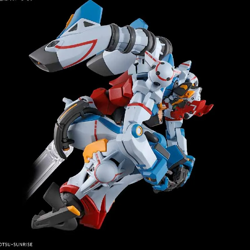 Bandai oryginalna seria Gundam HG MS-Ω GQuuuuuuX Anime figurka montaż zabawki modele Model kolekcjonerski ozdoby prezenty