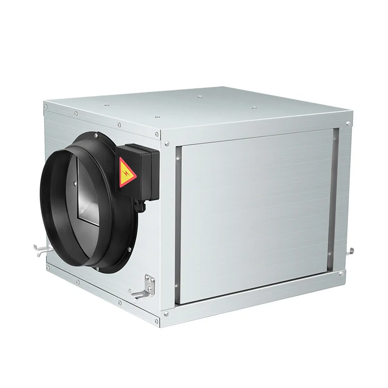 Powerful Silent Industrial High‑Power Inline Duct Fan Kitchen Smoke Exhaust Commercial Ventilation Fresh Air Blower view 5