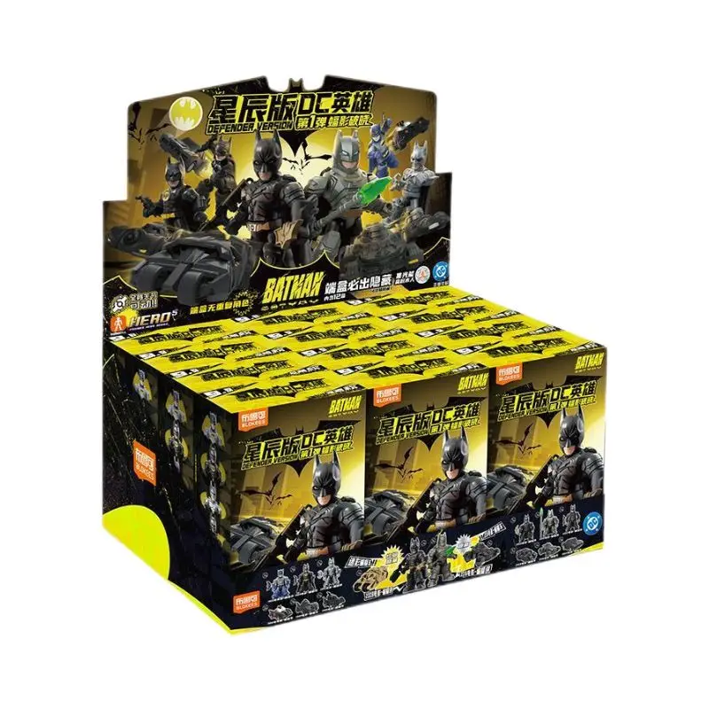 Blokees Batman Bausteine Spielzeug Modell Blind Box Neue Sammlerfigur für Kinder