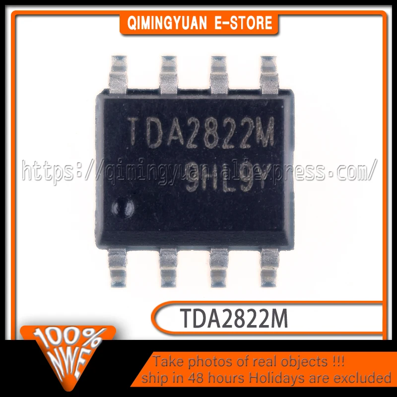 10 sztuk TDA2822M TDA2822 SOP SMD SOP8 nowy oryginał