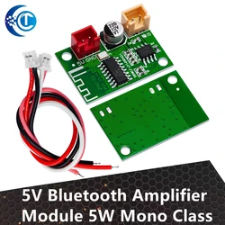 5V Bluetooth Amplifier Module 5W Mono Class D Wireless Lossless Music Player Digital Power Amplifier Finished Board