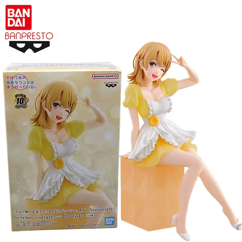 Bandai Genuine Banpresto My Teen Romantic Comedy SNAFU Climax Anime Figure Isshiki Iroha Action Toys Kids Gift Collectible Model