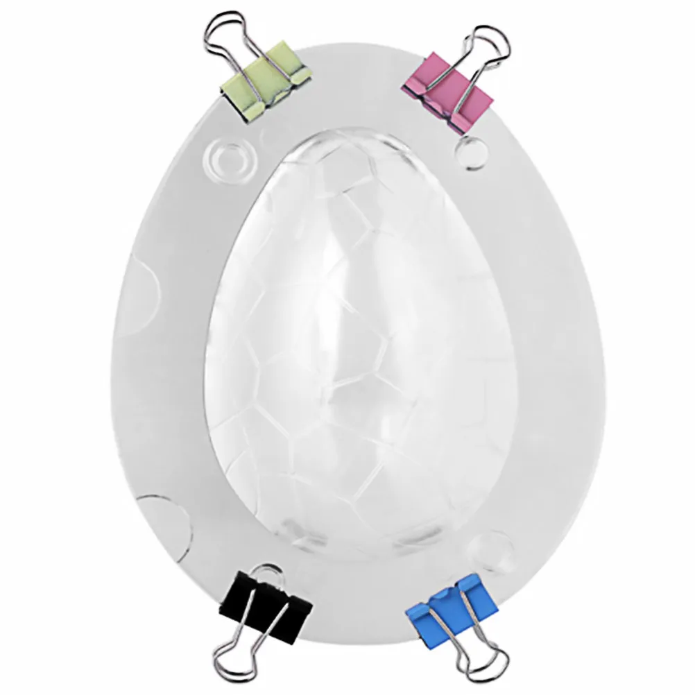 Chocolate Mold Easter Egg Shape Premium Plastic Mold for DIY Cake Candy Baking Supplies Kitchen Tool Baking Tool
