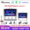 Autoradio Android 14 pour Ford Focus 2 3 Mk2 Mk3 2004 2005 – 2011, lecteur multimédia, Navigation GPS, 2din, Carplay, DVD stéréo 1