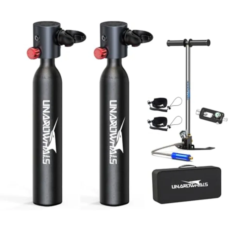

Scuba diving: aluminum black portable 0.5L mini tank with DOT certification and 3000psi max pressure