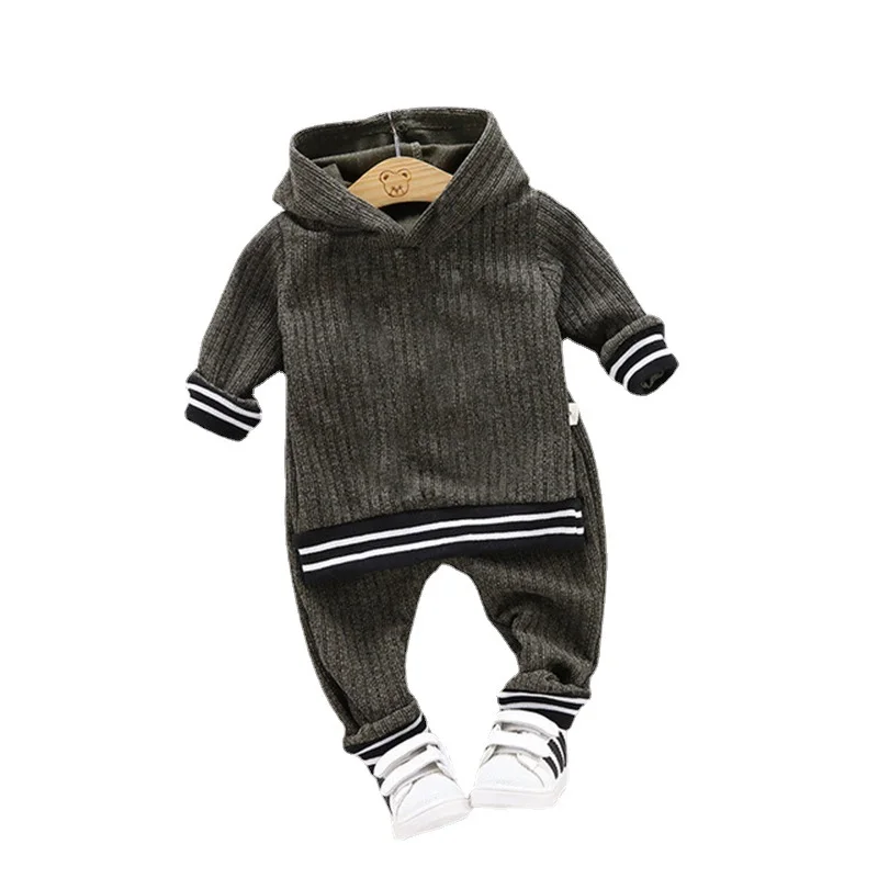 

New Spring Autumn Baby Clothes Children Boys Outfits Girls Casual Hoodies Pants 2Pcs/Sets Toddler Sports Costume Kids Tracksuits