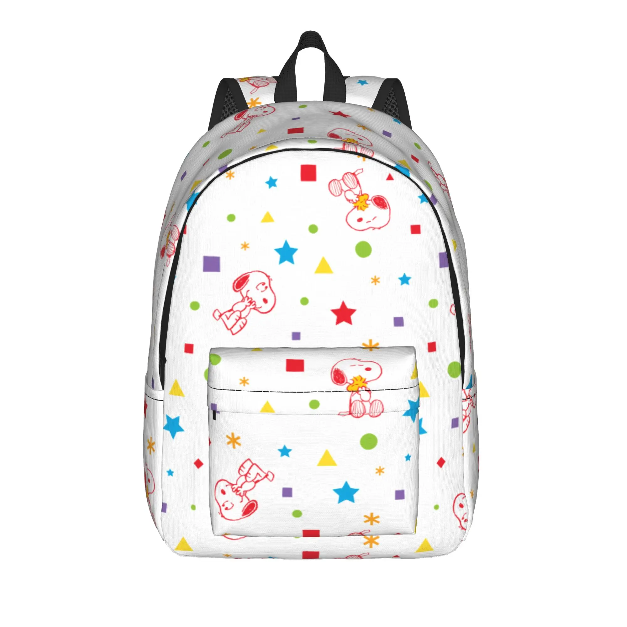 S-Dog-Snoopies Cartoon Backpack for Men Women Casual Student Business Daypack  Laptop Computer Canvas Bags Sports