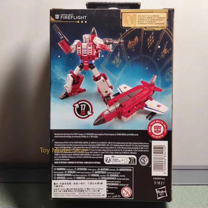 

Фигурка Studio Mecha - Оригинальная в наличии модель робота-трансформера G1 Fireflight из серии Age of Prime, аниме-дизайн, деформируемая игрушка, подарок