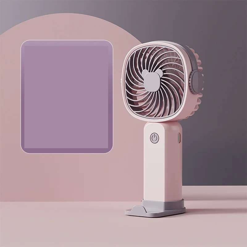 مروحة صغيرة محمولة باليد ، مروحة يدوية قابلة لإعادة الشحن USB ، حجم جيب ، ضوضاء منخفضة ، مروحة صغيرة ، مهجع كهربائي للطلاب ،