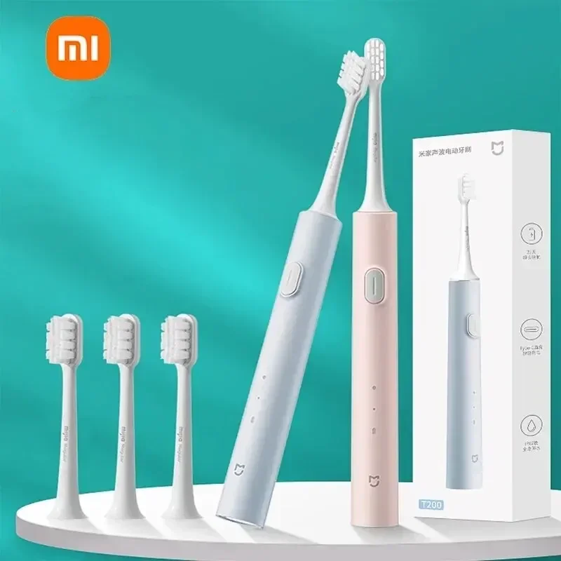 Xiaomi Mijia T200 Sonic Electric Toothbrush USB Rechargeable Waterproof For Teeth Whitening Ultrasonic Vibrator Toothbrushe IPX7