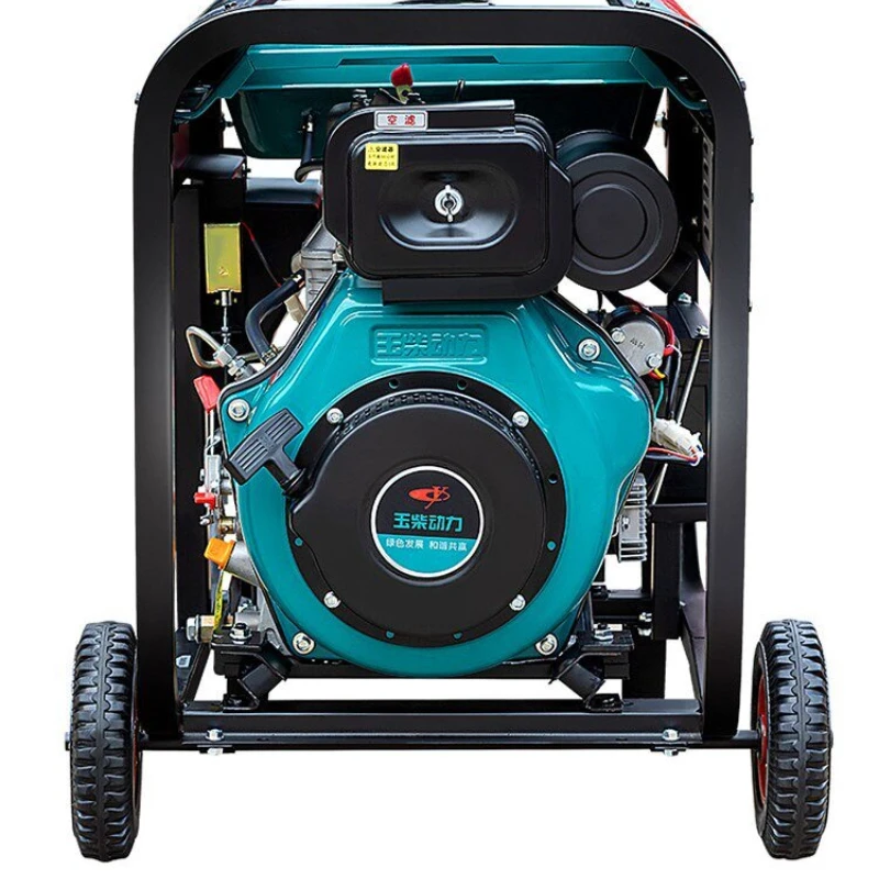 Powered Diesel Generator 5/6/8/10KW Small Home Use Single Phase 220V & Three Phase 380V Dual Voltage Reliable Performance! JT60