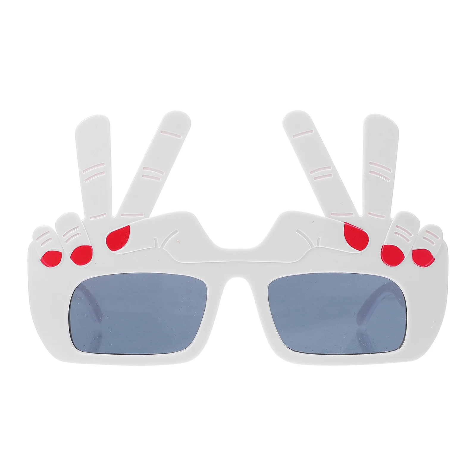 

Funny Gesture Glasses Cosplay Costume Eyewear Props Durable Lightweight Halloween Party Accessories Gesture Glasses