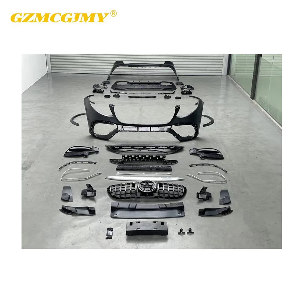 PP High quality 16 year GLE450 upgraded GLE63 bumper suitable for Mercedes Benz GLE W166 GLE63 body kit