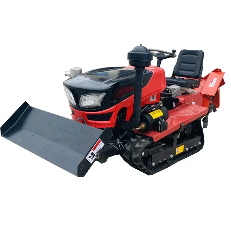 Multifunctional Miniature Tiller 35hp Diesel Powered Tiller Tractor Ripper