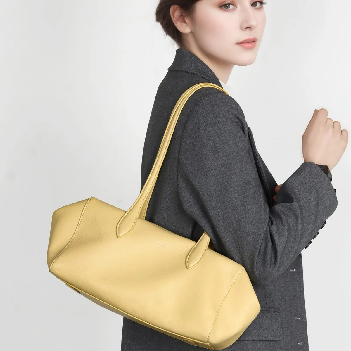 100% Genuine Leather Classic Designer Paris Diaper Bag Tote Messenger Purse For Shopping Party Travel