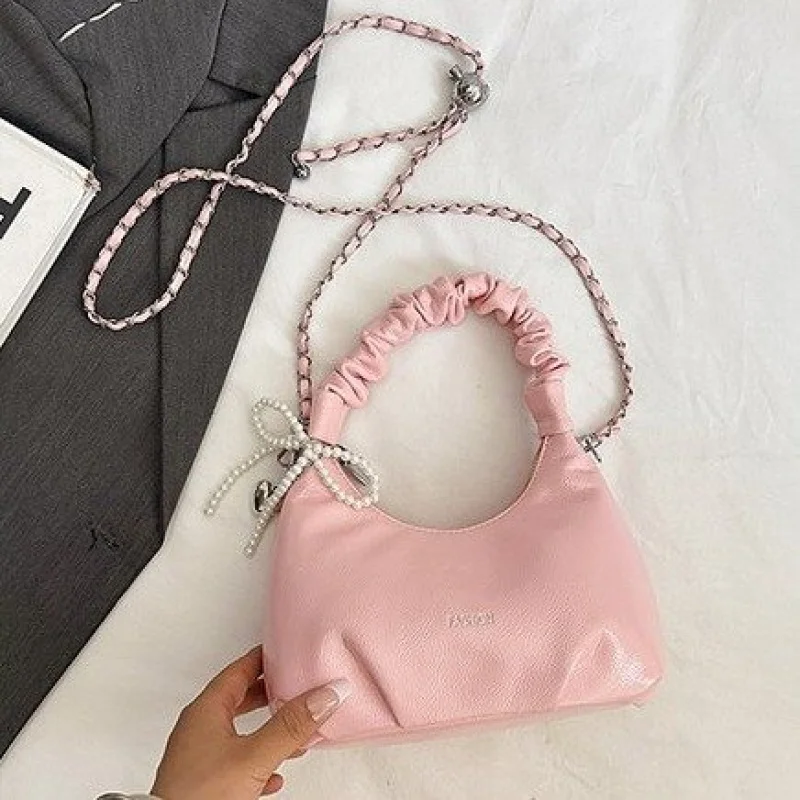 

Commuter Friendly Large Capacity Messenger Bag For Women With High-End Minimalist And Solid Color Elegant