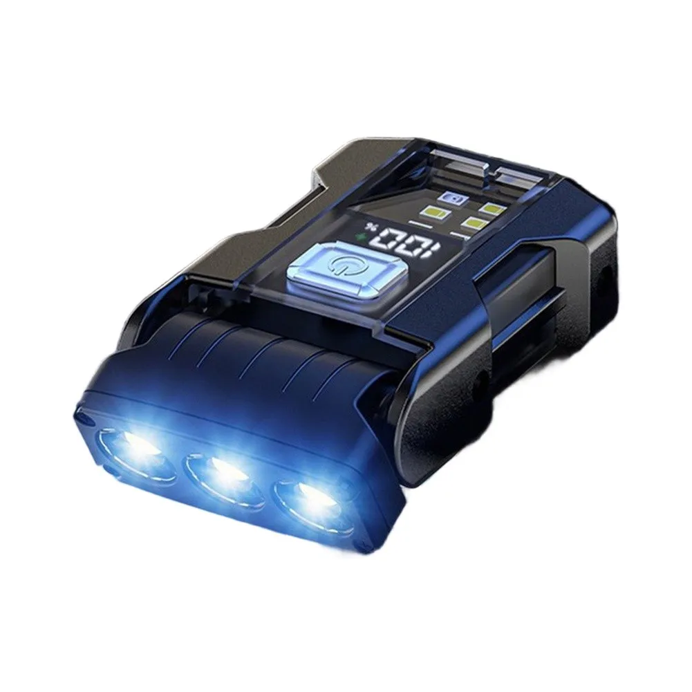 Rechargeable Flash500 Lumens 180 Degree Swivel Head With Clip And Magnet For EDC Pocket Keychain Work Tool