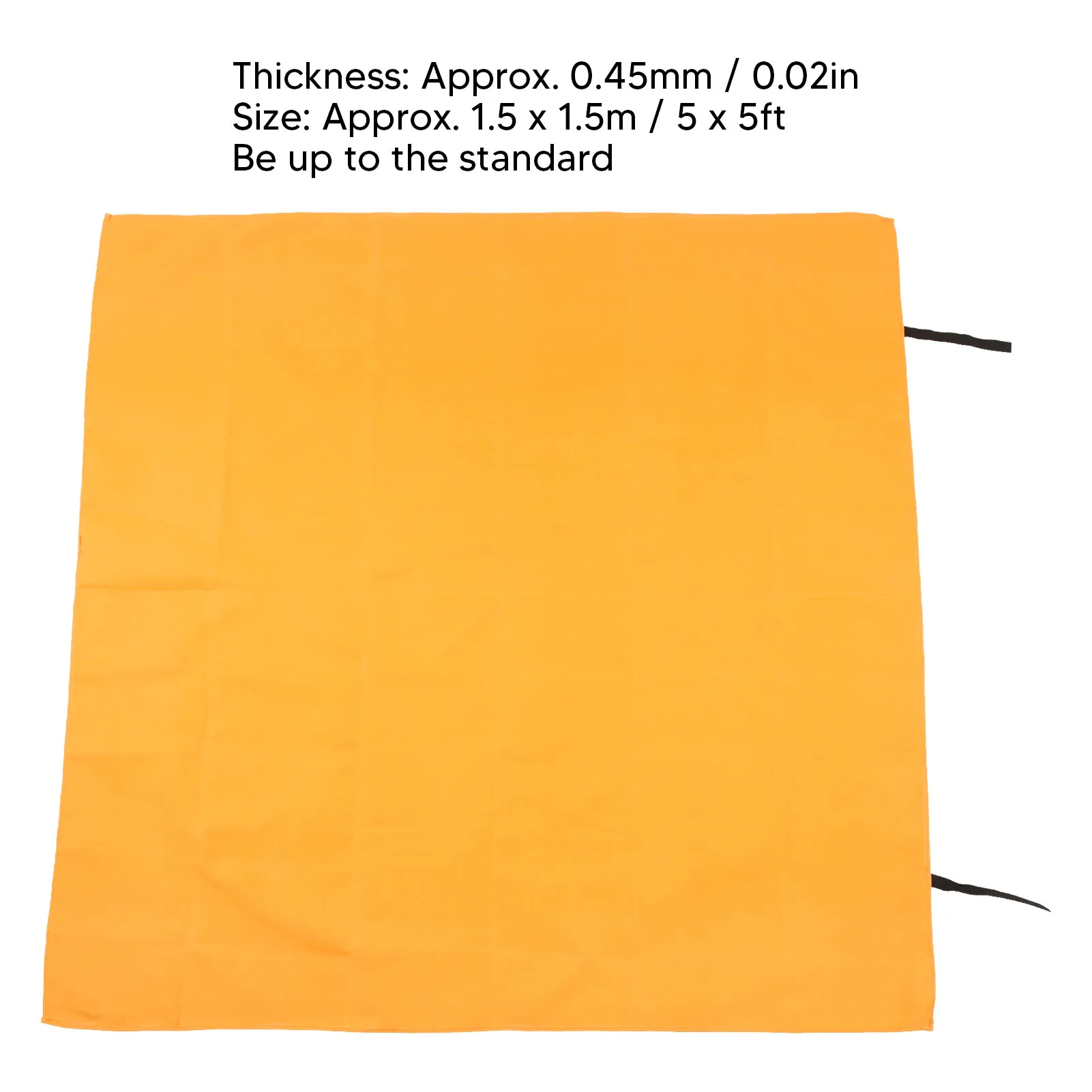 ZK30 Orange Emergency Fire Blanket Suppression Flame Retardent Safety Fire Blanket for Hotel 1.5x1.5m