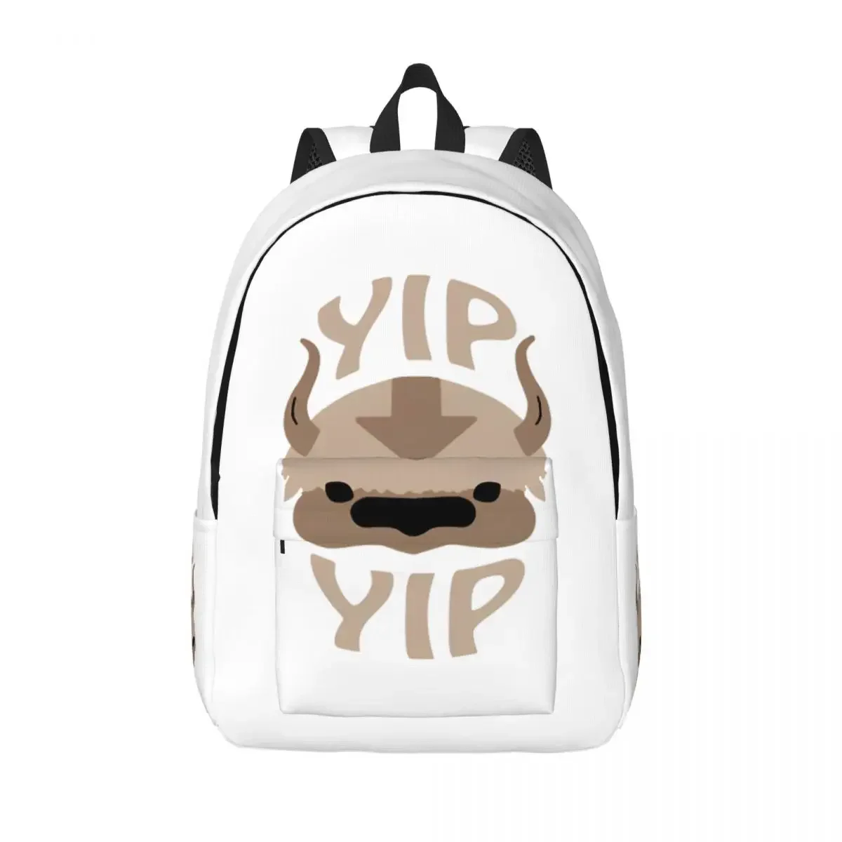 Yip Yip Appa Avatar The Last Airbender Backpack for Men Women Fashion Student Business Daypack Laptop Shoulder Bag with Pocket