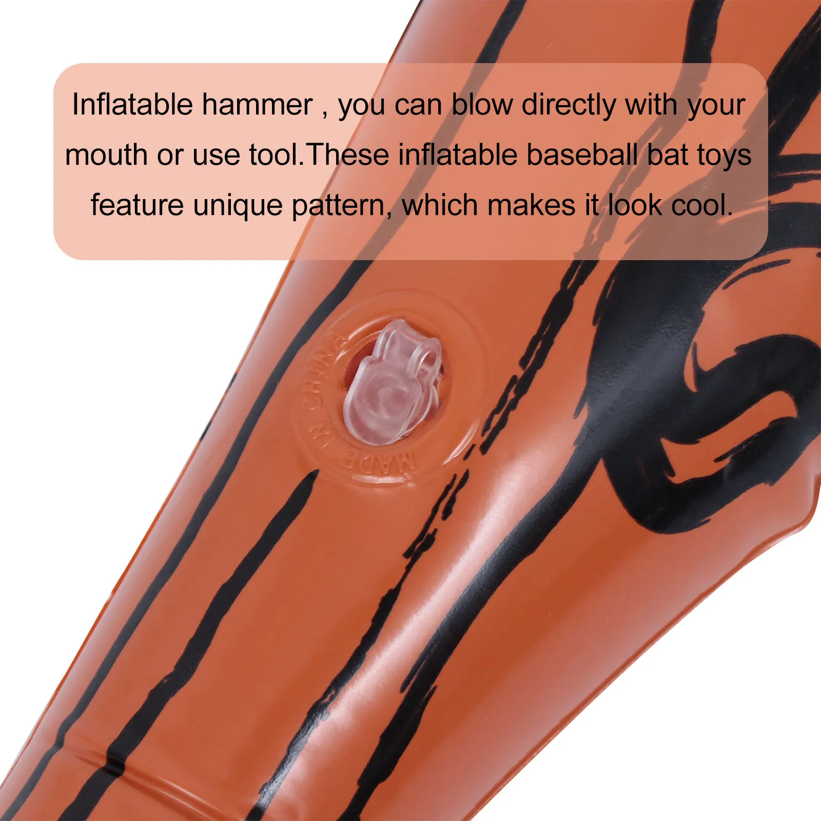 インフレータブル野球バットおもちゃ PVC キッズパーティー応援小さなバットスポーツマッチカーニバル好意おもちゃボール明るい色