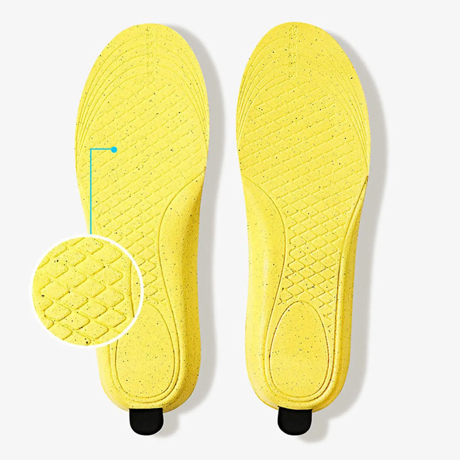 Rechargeable Heated Insoles for Winter Boots Women Sneakers Thermal Foot Warmers with Remote Control Cordless Heating Inserts