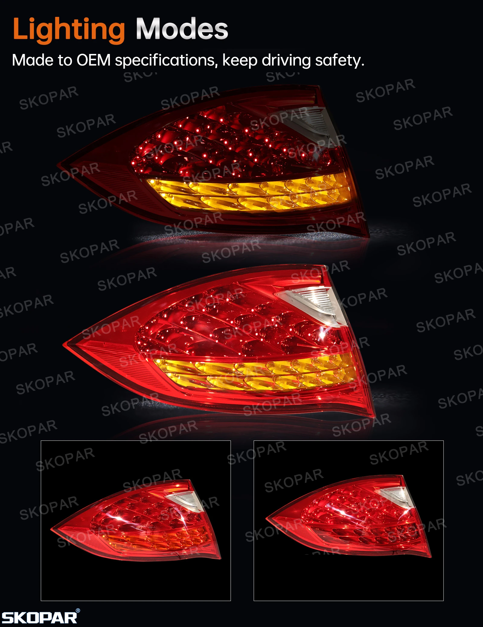 LED Tail Light For Porsche Cayenne CN Type 2011 2012 2013 2014 Rear Brake Lamp 95863109501 95863109601/95863109301 95863109401