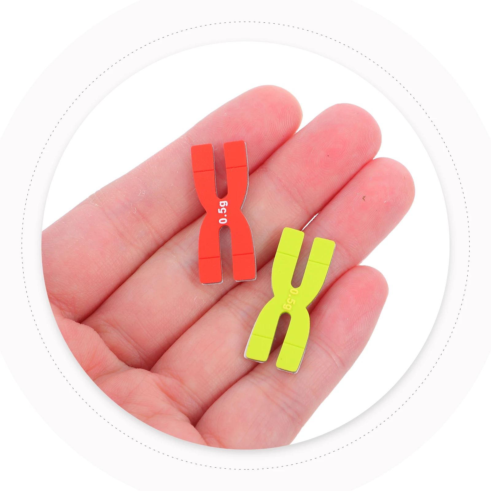 

3Pcs Silicone Weighted Strips for Badminton Racket Balance Pads H Shape Design Improve Control Durable and Versatile