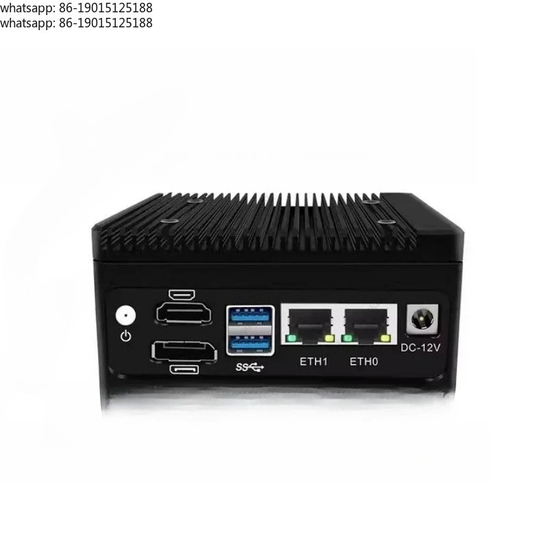 Suitable for H9 N100 fanless mini PC-DDR5 SO-DIMM 2 * i226 1000M LAN HDMI 2.1 DP1.4 firewall device BKHD-ALD-N100
