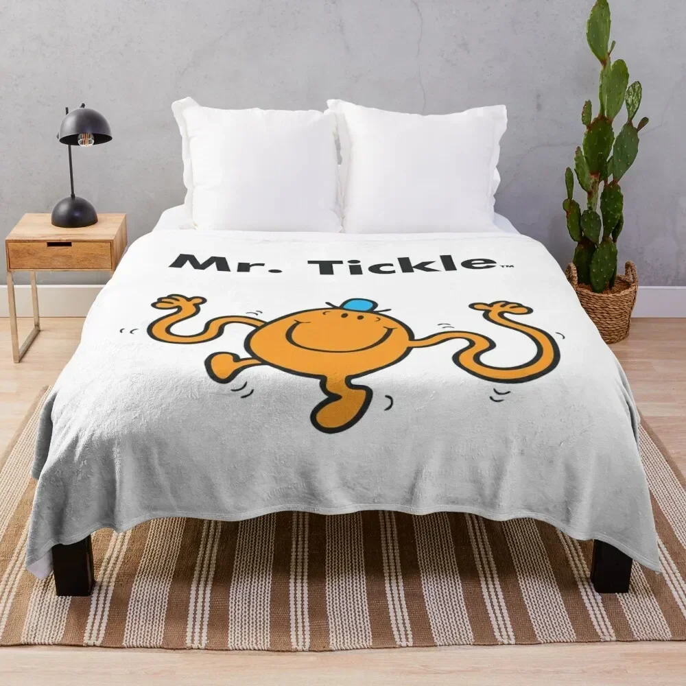 Unique Print with Mr. Tickle Cool Throw Blanket Warm Hairys Blankets