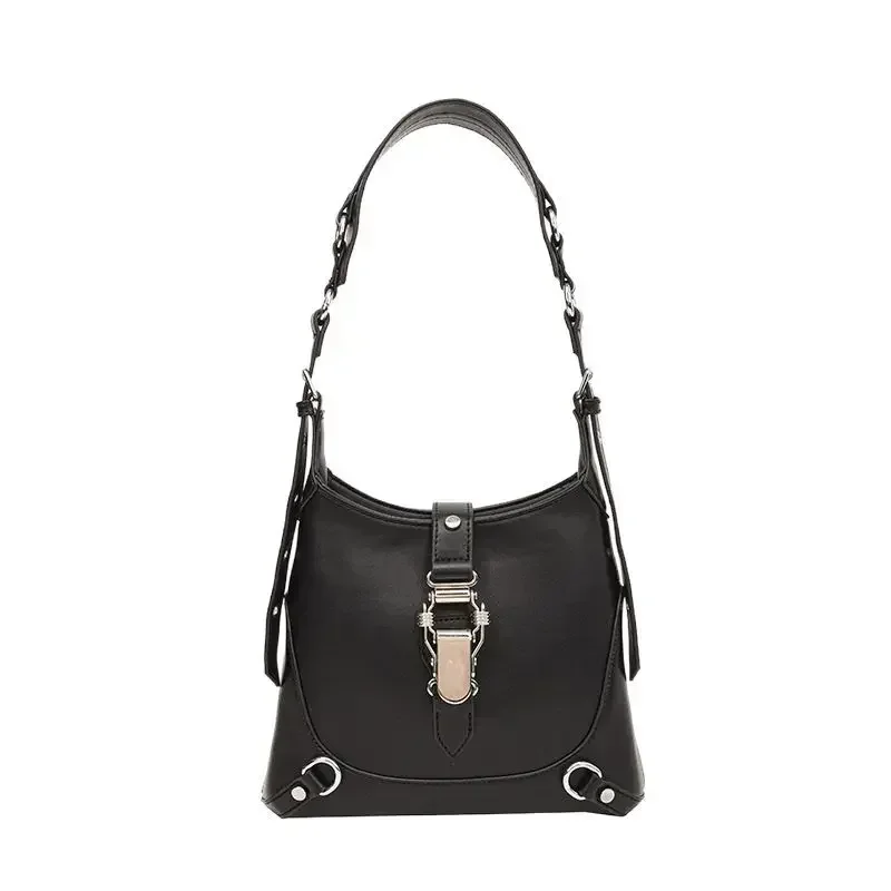 

Women's Gothic Tote Bag 2025, Large Black Shoulder Bag with Spacious Compartment, Perfect for Work, Commute and Everyday Fashion