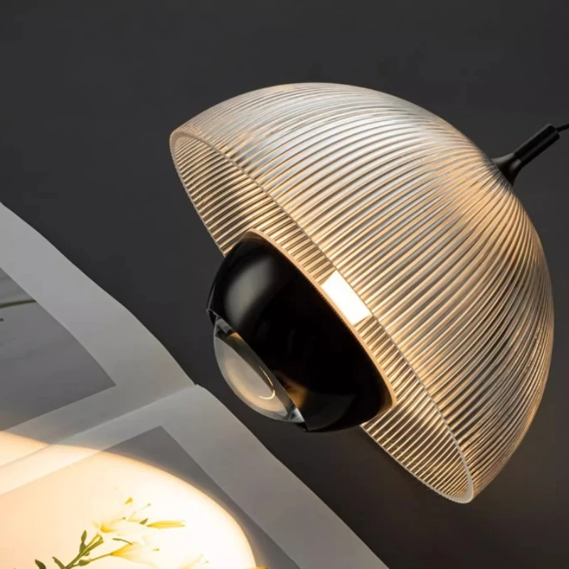 الشمال LED الأضواء قلادة ضوء السرير تعليق مصباح للمنزل ديكور غرفة نوم المعيشة غرفة الطعام معلقة قلادة سوداء مصباح #6