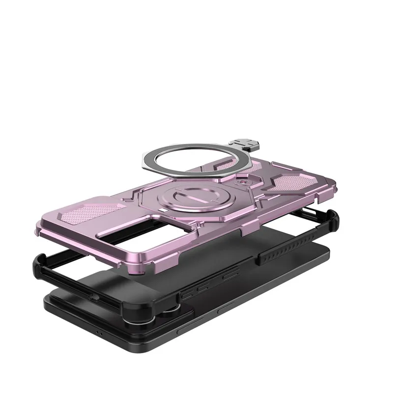 حافظة لهاتف سامسونج جالاكسي S26 إيدج، حافظة لهاتف سامسونج S26 إيدج، حامل مغناطيسي للشحن اللاسلكي، حافظات هاتف واقية على S26 Ultra #4