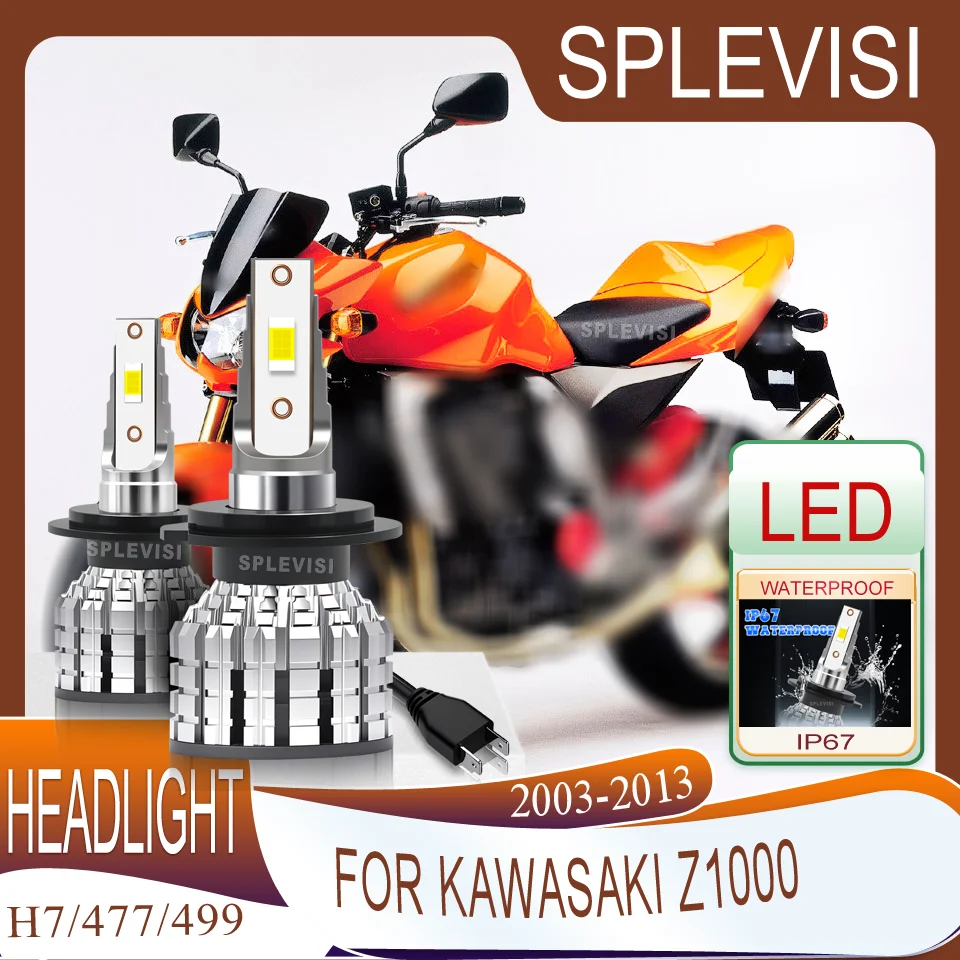 

Uniform and Bright Illumination LED motorcycle Headlight For Kawasaki Z1000 2003 2004 2005 2006 2007 2008 2009 2010 2011-2013
