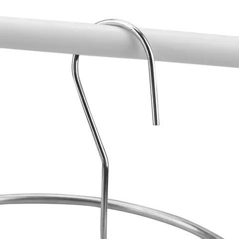 गोल सर्पिल रजाई चादरें हैंगर घर भंडारण कंबल हैंगर घूर्णन सुखाने रैक अंतरिक्ष बचाने स्टेनलेस स्टील 8 best sales कपड़े सुखाने - №7