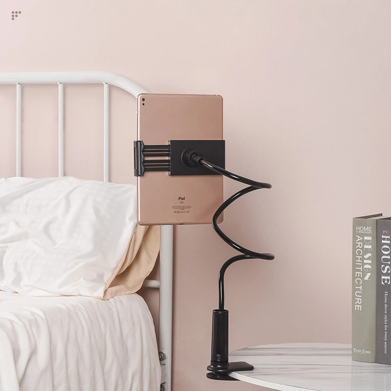 Universal Tablet Holder For Bed With 70cm Plastic 360° Rotating Bed Tablet Mount Stand For 4~11 Inch Phone Pad