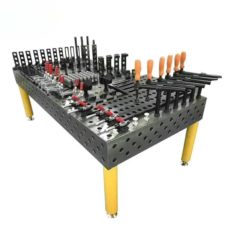 

High Quality OEM Customized 3D Welding Fixture Jig Table 2400x1200 for Steel and Cast Iron