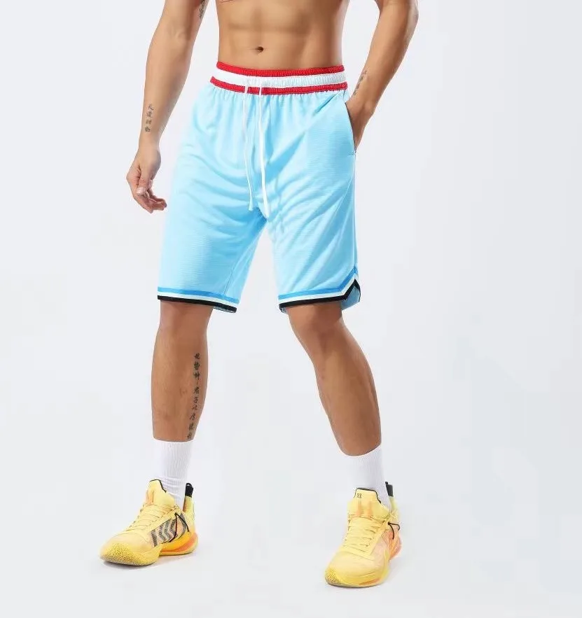 Short de basket-ball confortable pour homme, tissu de haute qualité, séchage rapide, sports de plein air, gym, été, nouveau, 2024