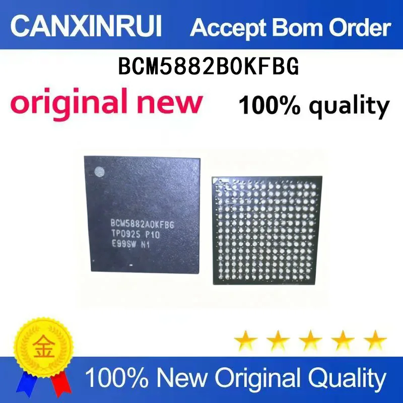 

(5 Pieces) New stock BCM5882B0KFBG BCM5882B0KFBG BCM5882AOKFBG BGA